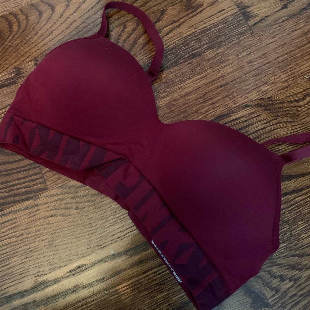 Maroon PINK Bra